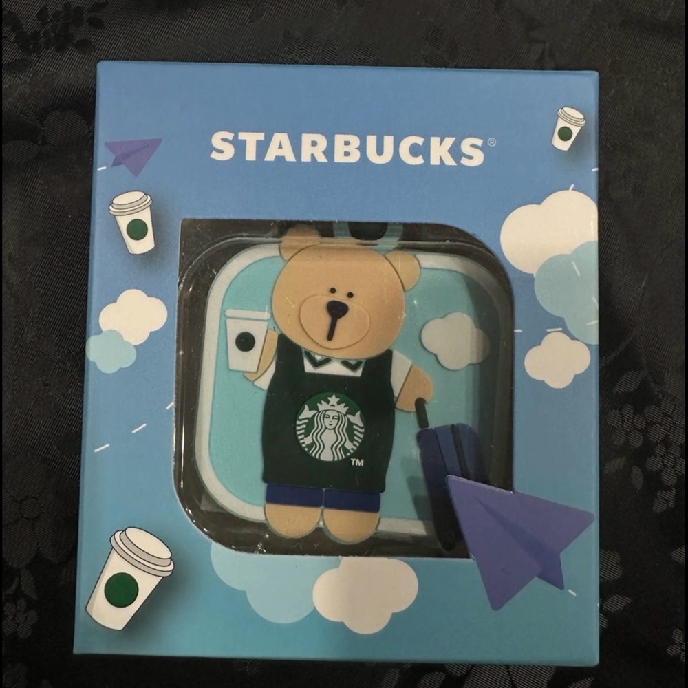 Starbucks Bear bag tag from Mexico City